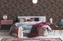 Non-Woven Wallpaper Floral Flowers Leaves brown 38028-3 5
