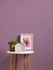 Non-Woven Wallpaper Plain Textile Look violet 37702-4 5