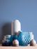 Non-Woven Wallpaper Plain Textile purple-blue 37702-8 5