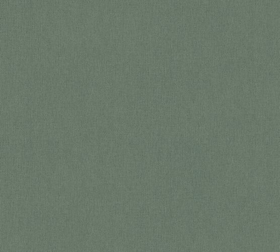 Non-Woven Wallpaper Plain Textile dark green 37703-4