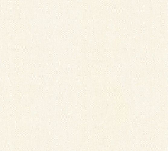 Non-Woven Wallpaper Plain Textile Look cream 37703-7