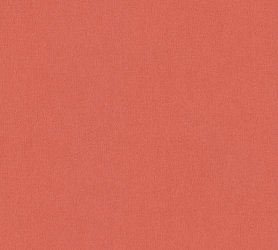Non-Woven Wallpaper Plain Textile orange-red 37748-2