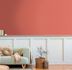 Non-Woven Wallpaper Plain Textile orange-red 37748-2 4