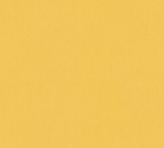 Non-Woven Wallpaper Plain Textile Look yellow 37748-4