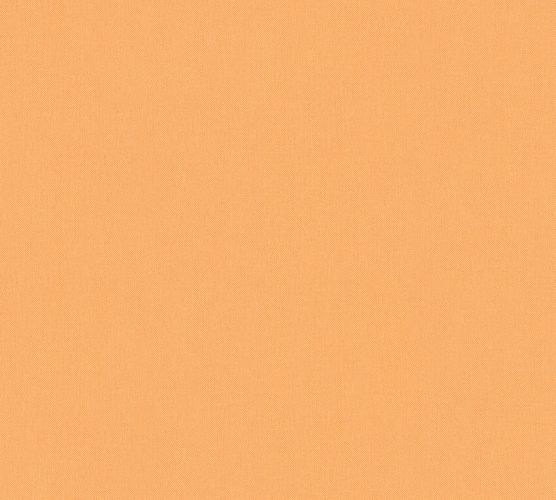 Non-Woven Wallpaper Plain Textile Look orange 37748-6