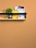 Non-Woven Wallpaper Plain Textile Look orange 37748-6 4