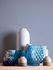 Non-Woven Wallpaper Plain Textile lilac-blue 37749-7 4