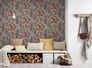Non-Woven Wallpaper Floral Leaves beige red grey 37751-2 4