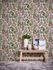 Non-Woven Wallpaper Floral Leaves white pink 37751-3 4