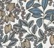 Non-Woven Wallpaper Leaves Fruits white yellow 37754-8 1