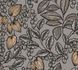 Non-Woven Wallpaper Leaves Fruits taupe white 37754-9 1