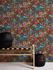 Non-Woven Wallpaper Floral Flowers red colourful 37756-3 4