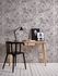 Non-Woven Wallpaper Floral Flowers white brown 37756-5 4