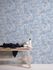 Non-Woven Wallpaper Floral Flowers white blue 37756-6 4