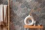 Non-Woven Wallpaper Floral Palms grey beige 37757-4 4