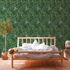 room picture non-woven wallpaper jungle leaves green 37704-2 4