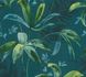 product image non-woven wallpaper jungle leaves blue green 37704-4 1