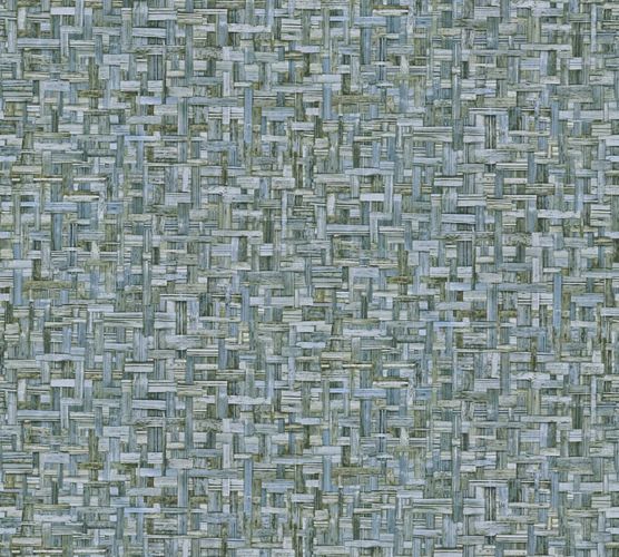 product image non-woven wallpaper wooden optics blue 37706-3
