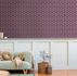 Non-Woven Wallpaper Graphic Retro purple black 37707-3 5