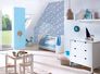 Wallpaper Kids Clouds Moon Stars grey blue 38125-2 4