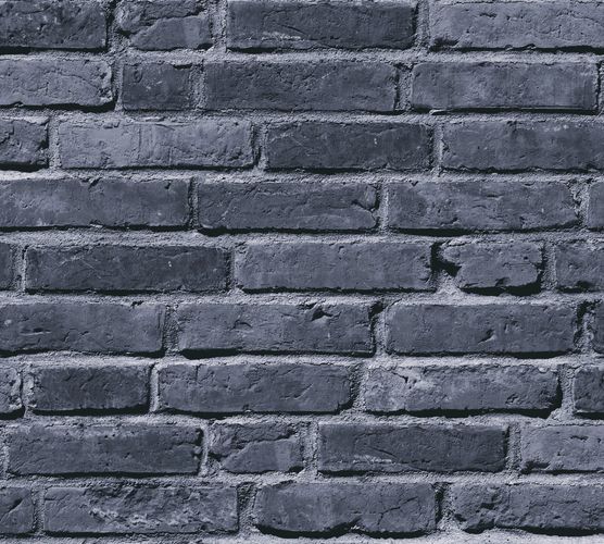 Wallpaper Kids Stone Design black grey 38133-1