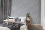 Non-Woven Wallpaper Concrete Metallic AS Creation 37840