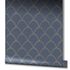 Non-Woven Wallpaper Graphic Glitter blue gold 32723 2