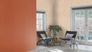 Room Image Non-Woven Wallpaper Rasch Plain Textile red 449051 3