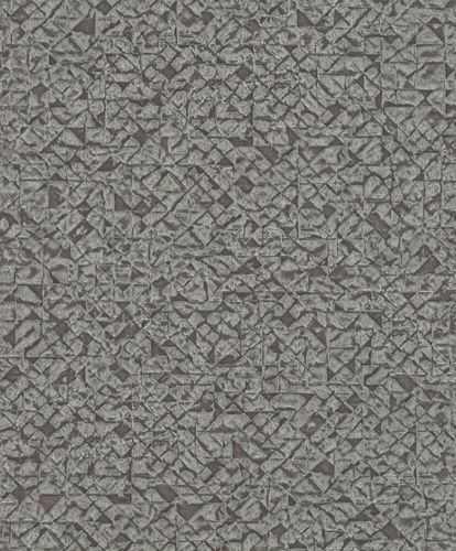 Image Non-Woven Wallpaper Rasch Graphic Rhombus silver 704358