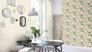 Image Non-Woven Wallpaper Rasch Plain Textile white 531404 4
