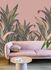 Image Photo Wallpaper Rasch Fern Leaves pink green 542219 2