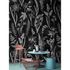 Image Photo Wallpaper Non-Woven Flowers Floral Board black 1