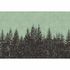 Image Photo Wallpaper Non-Woven Forest Trees green black 2