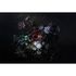 Image Photo Wallpaper Non-Woven Flowers Floral black green 2