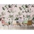 Image Photo Wallpaper Non-Woven Branches Leaves cream green 1