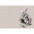 Picture Photo Wallpaper Non-Woven White Rabbit cream 2
