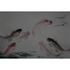 Picture Photo Wallpaper Non-Woven Fishes Koi Pond grey green 2
