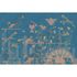 Picture Photo Wallpaper Non-Woven Graphic Birds Peacock blue 2