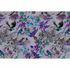 Image Photo Wallpaper Non-Woven Birds Flowers Neon purple 2