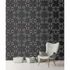 Image Photo Wallpaper Non-Woven Retro Graphic 3D black white 1