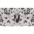 Picture Photo Wallpaper Non-Woven Goat Blossoms grey black 2