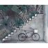 Picture Photo Wallpaper Non-Woven Hibiscus Flowers turquoise 1