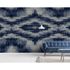 Image Photo Wallpaper Non-Woven Canvas-Pattern Diamonds blue 1