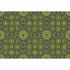 Image Photo Wallpaper Non-Woven Retro Pop Flowers 3D green 2