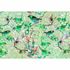 Image Photo Wallpaper Non-Woven Birds Mosaic Neon green 2
