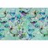 Image Photo Wallpaper Non-Woven Birds Mosaic Neon blue 2