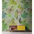 Image Photo Wallpaper Non-Woven Butterflies Mosaic green 1
