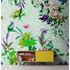 Image Photo Wallpaper Non-Woven Mosaic Birds Neon blue 1