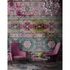 Picture Photo Wallpaper Non-Woven Navajo Pattern pink turquoise 1