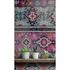 Picture Photo Wallpaper Non-Woven Navajo Pattern pink orange 1